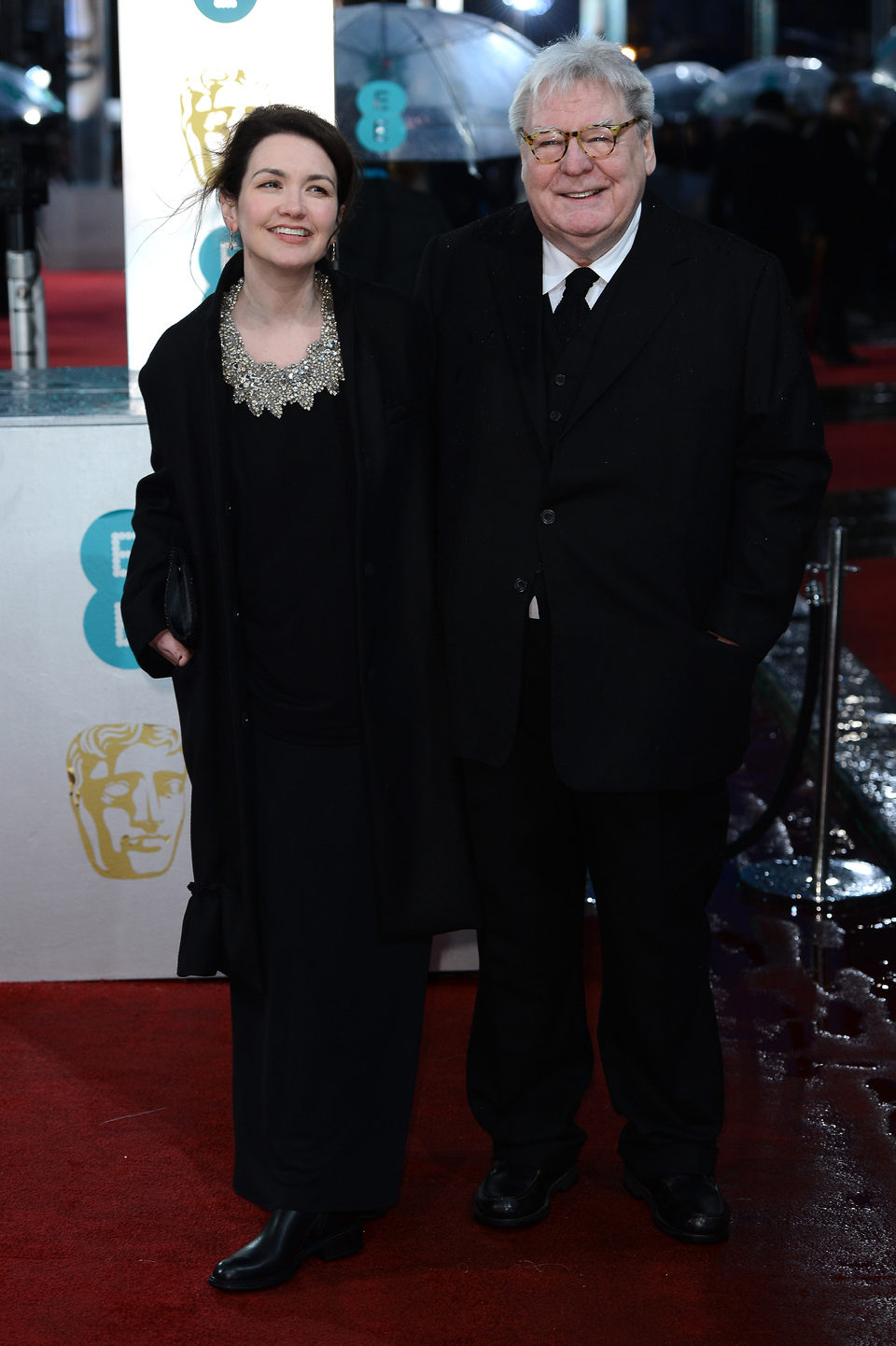 Alan Parker y Lisa Parker en los BAFTA 2013