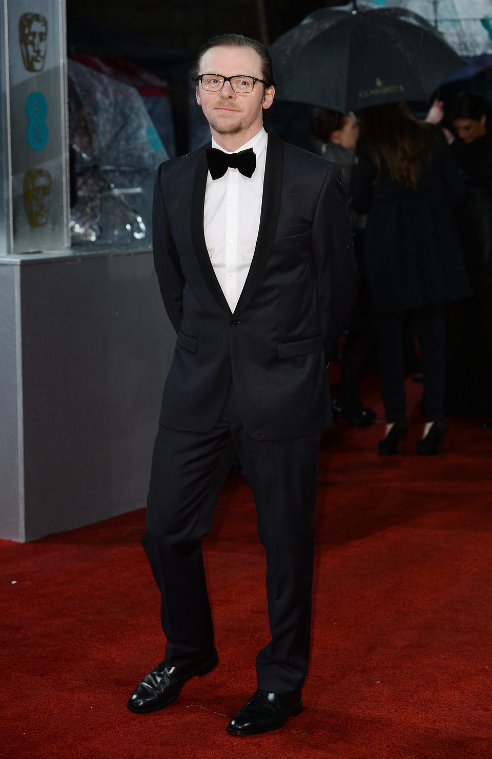 Simon Pegg en los BAFTA 2013