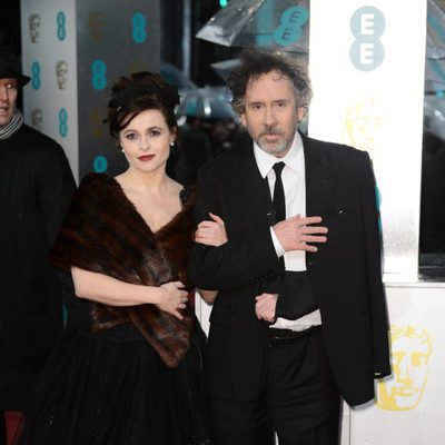 Helena Bonham Carter y Tim Burton en los BAFTA 2013