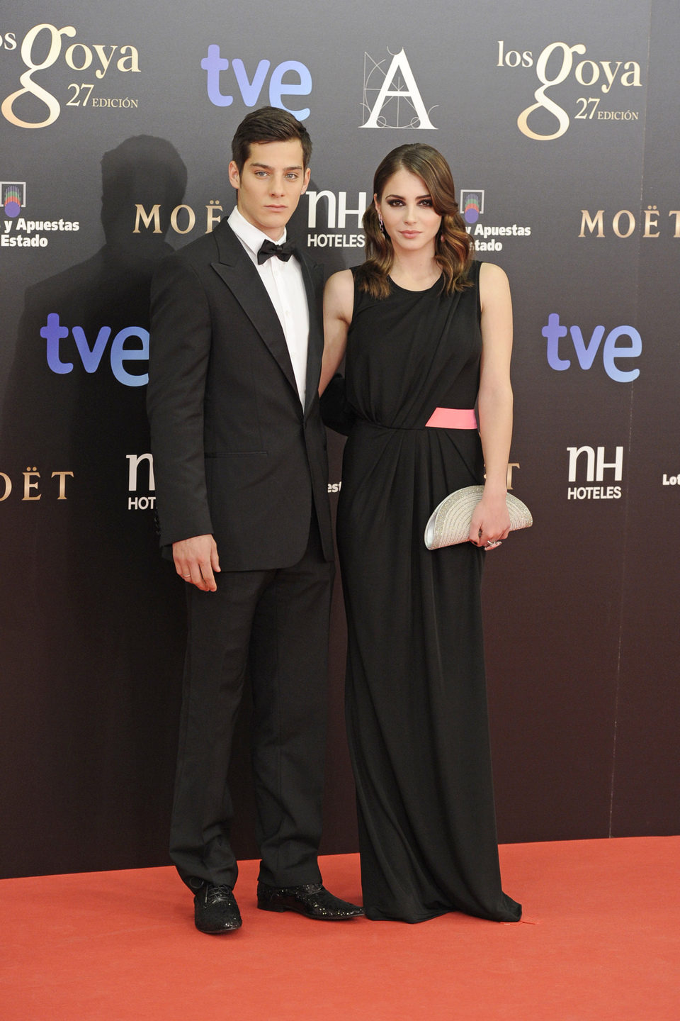 Joel Bosqued y Andrea Duro en los Goya 2013