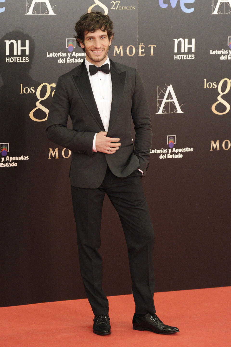 Quim Gutiérrez en los Goya 2013