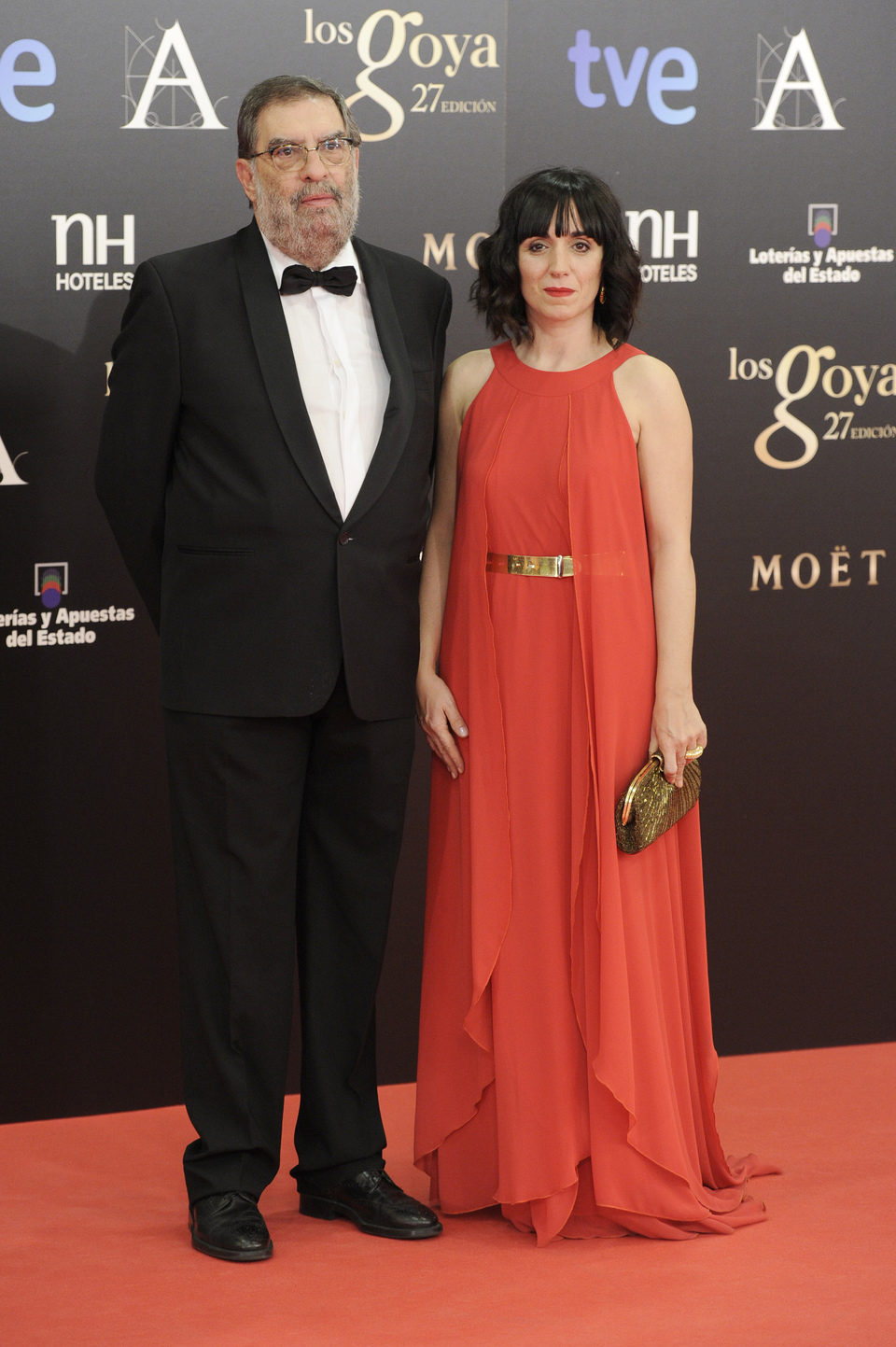 Enrique Gonzalez Macho y Judith Colell en los Goya 2013