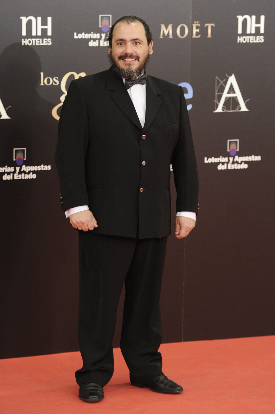 Joaquín Núñez en la alfombra roja de los Goya 2013