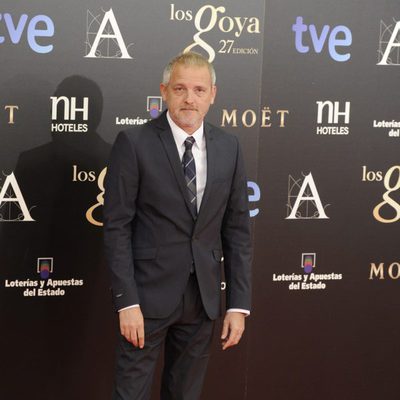 Jordi Rebellón en la alfombra roja los Goya 2013