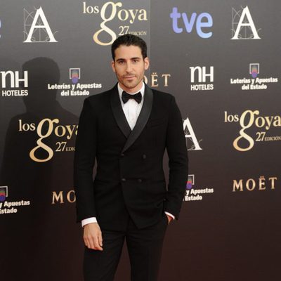 Miguel Ángel Silvestre en los Premios Goya 2013