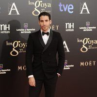 Miguel Ángel Silvestre en los Premios Goya 2013