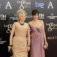 Kiti Mánver y Gisela en los Goya 2013