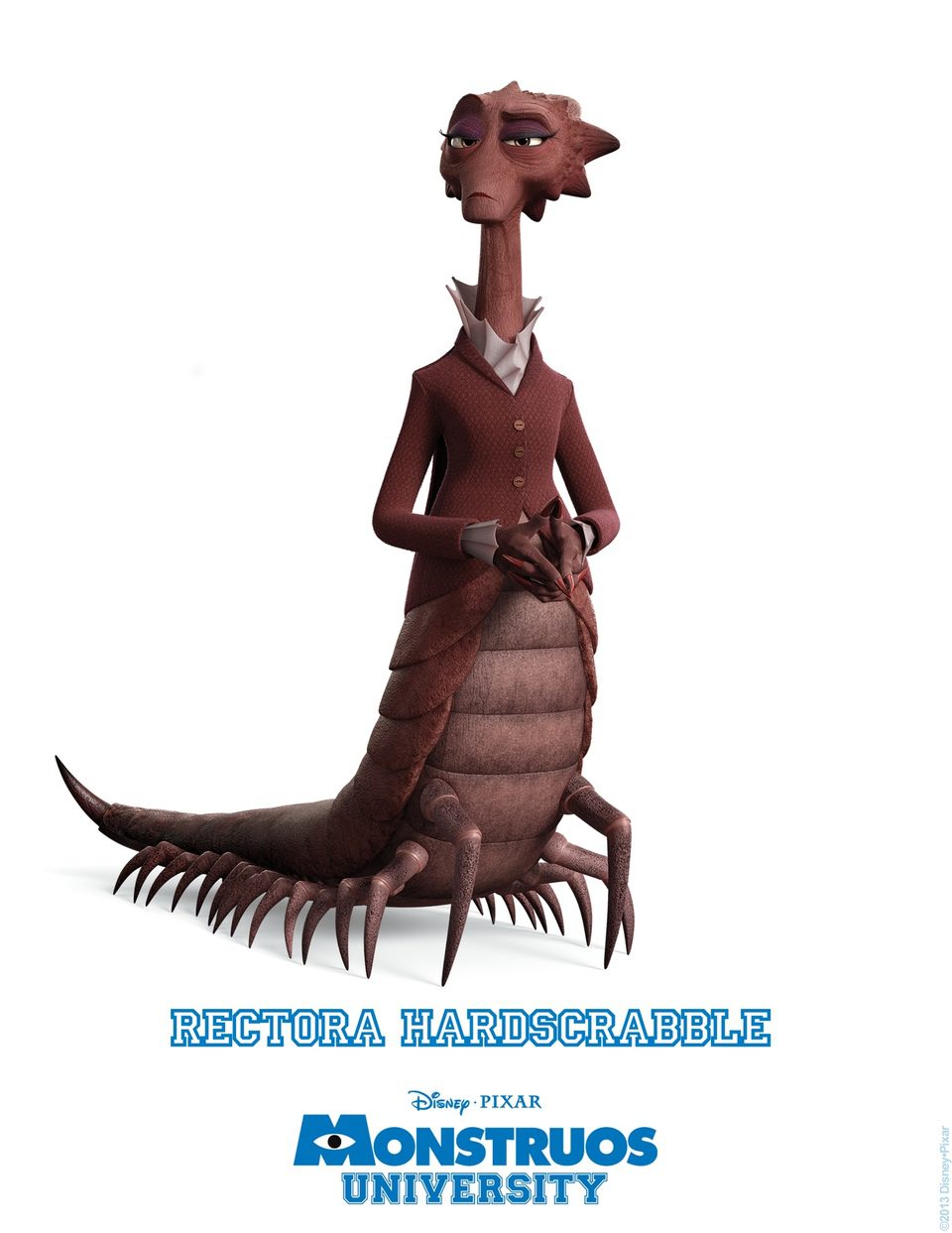 Póster de Dean Hardscrabble para 'Monstruos University'