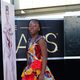 Rachel Mwanza en la alfombra roja de los Oscar 2013