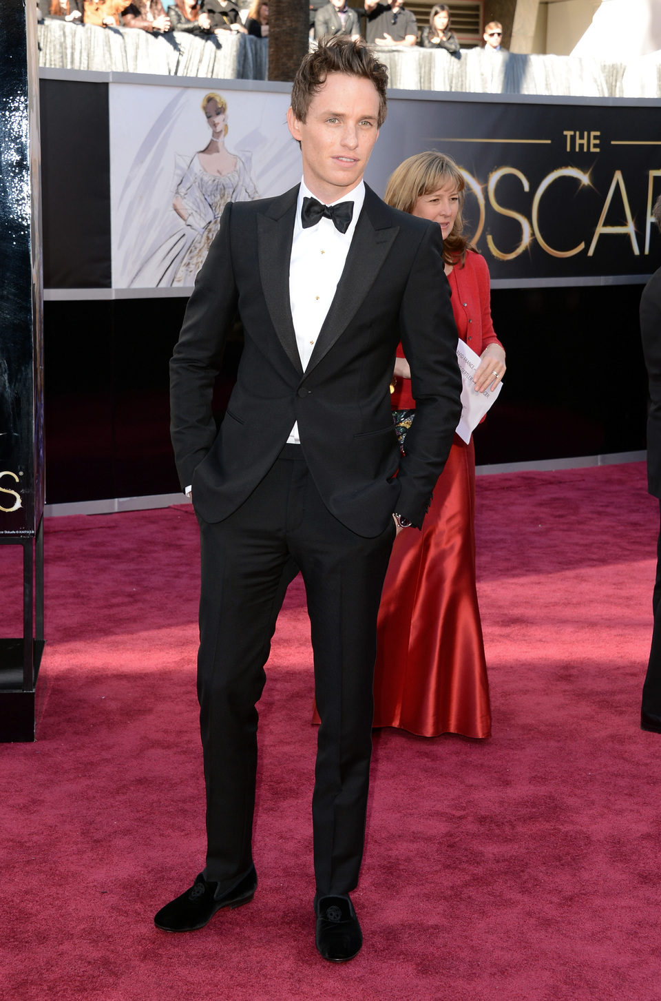 Eddie Redmayne en los Oscars 2013