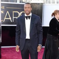 Chris Tucker en la alfombra roja de los Oscar 2013