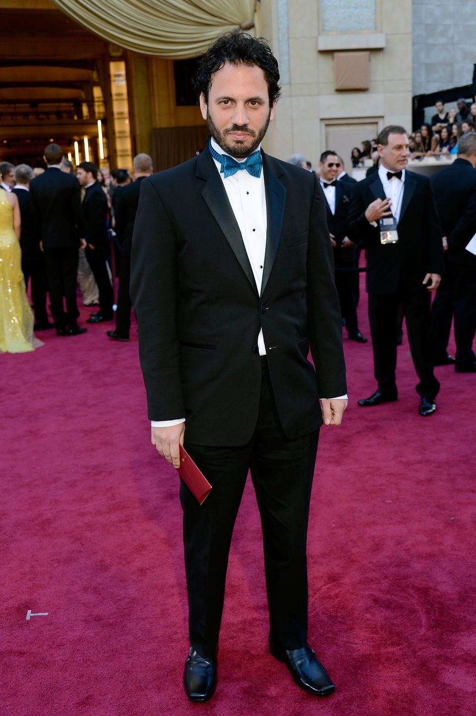 Guy Davidi en la alfombra roja de los Oscar 2013