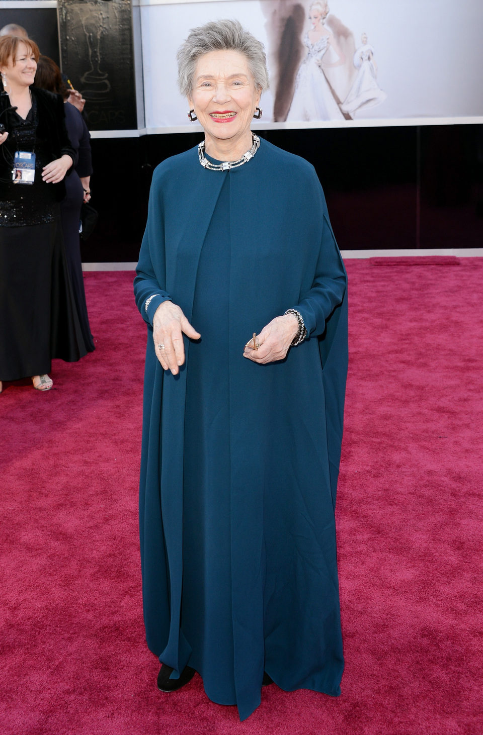 Emmanuelle Riva en los Oscar 2013