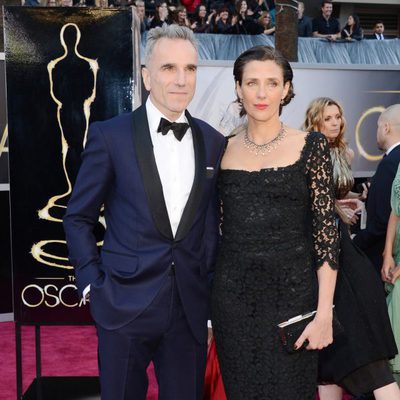 Daniel Day-Lewis y Rebecca Miller en los Oscar 2013