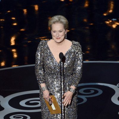 Meryl Streep presenta en los Oscar 2013