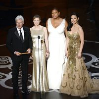 El equipo de 'Chicago' en los Oscar 2013