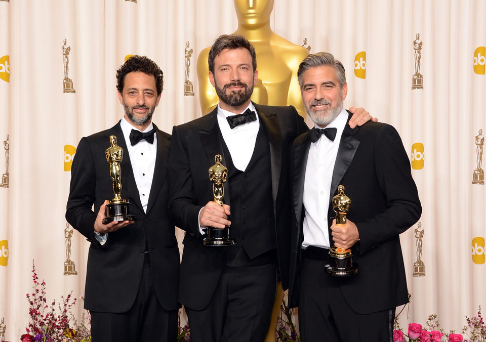 El equipo de 'Argo' con su Oscar 2013