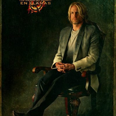 Retrato de Haymitch Abernathy en 'Los Juegos del Hambre: En llamas'