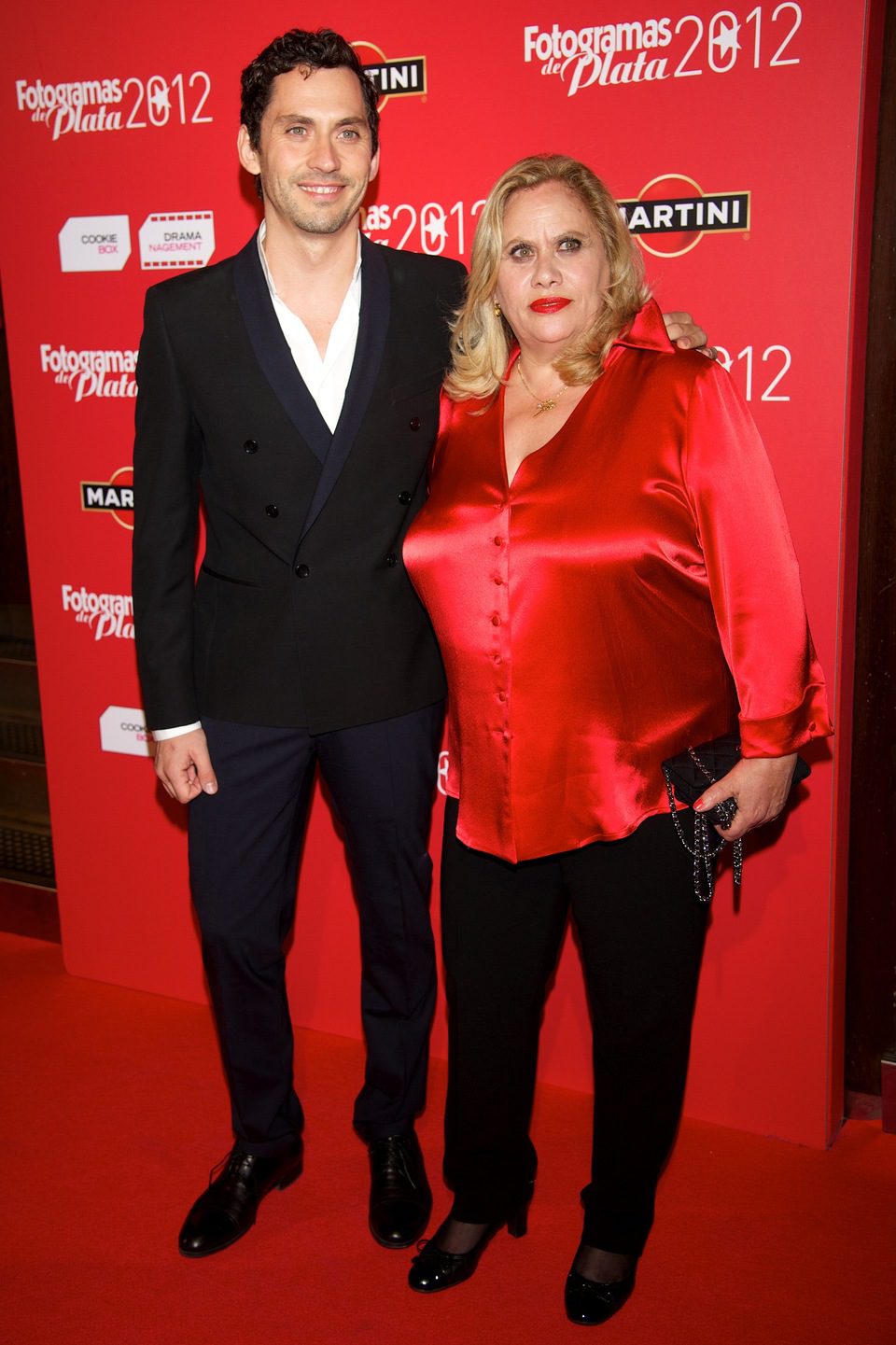 Carmina Barrios y Paco León en la alfombra roja de los Fotogramas de plata 2012