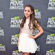 Ariana Grande en la alfombra roja de la entrega de los MTV Movie Awards 2013