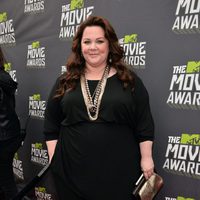 Melissa McCarthy en la alfombra roja de la entrega de los MTV Movie Awards 2013