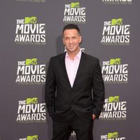 Mike 'The Situation' en la alfombra roja de la entrega de los MTV Movie Awards 2013