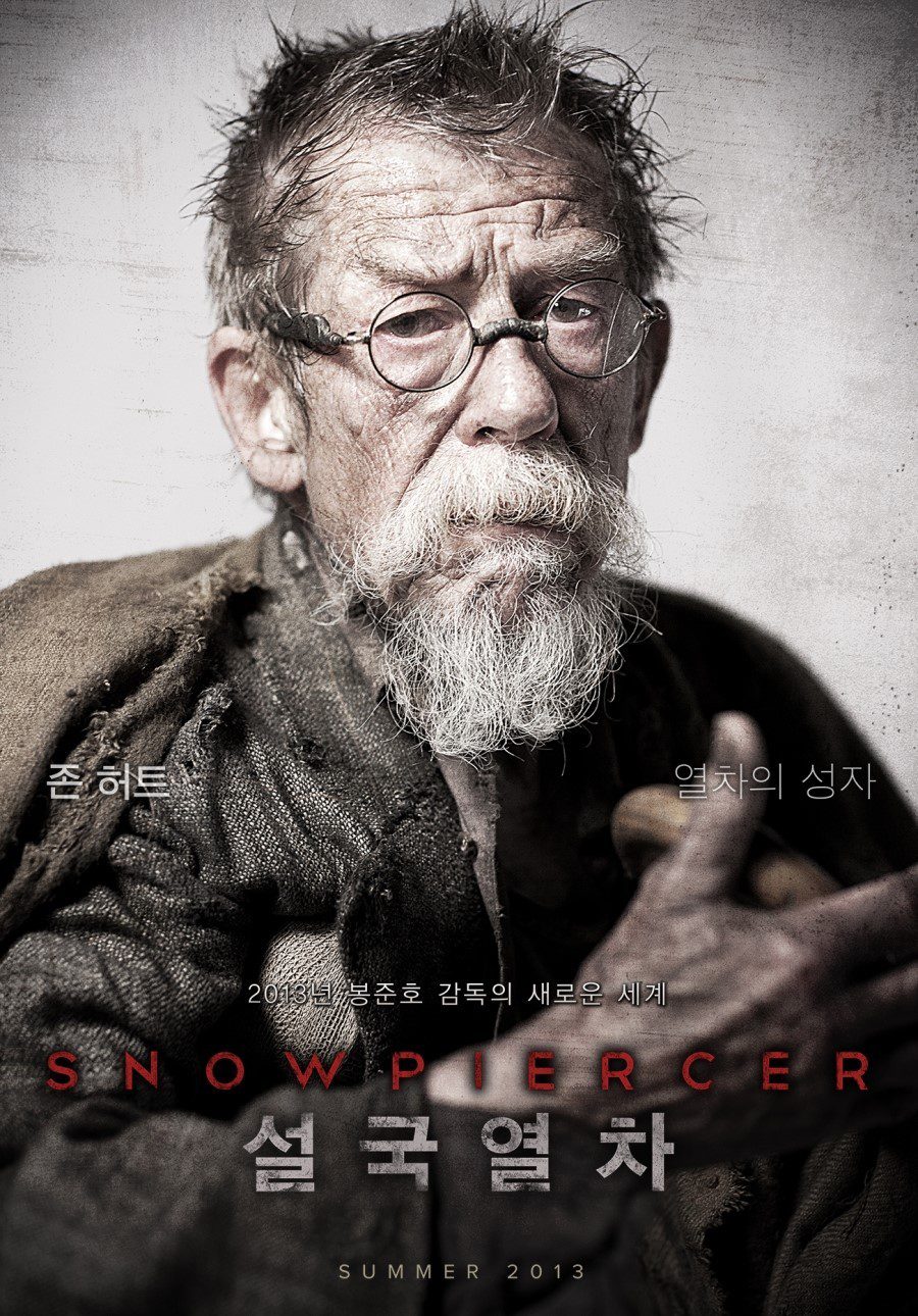 John Hurt es Gilliam en 'Snowpiercer'