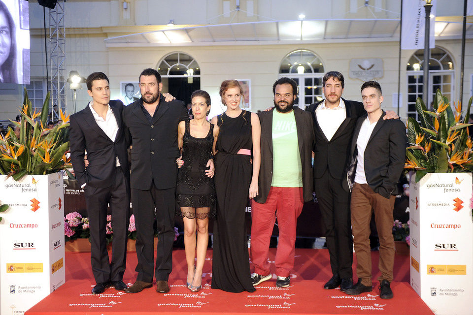 Alex González, Alberto Ammann, María Castro y Carlos Jean en el 16 Festival de Cine de Málaga 2013