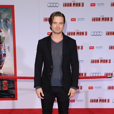 Sebastian Stan en el estreno mundial de 'Iron Man 3' en Los Ángeles