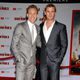 Tom Hiddleston y Chris Hemsworth en el estreno de 'Iron Man 3' en Los Ángeles