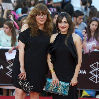 Isabel Coixet y Candela Peña en la clausura del Festival de Málaga 2013