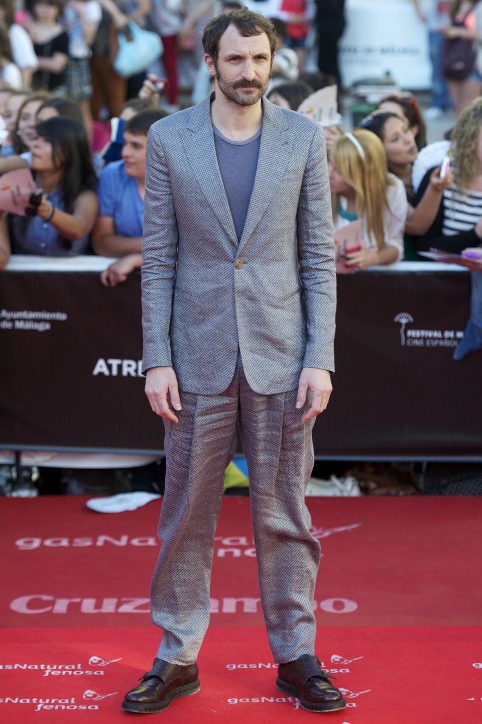 Julián Villagrán en la clausura del Festival de Málaga 2013