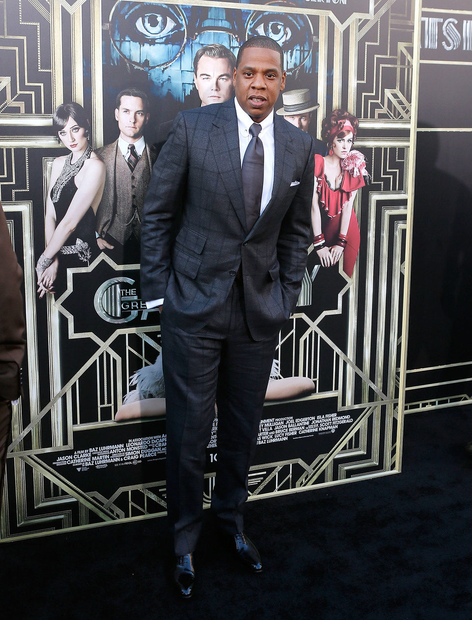 Jay-Z en el estreno mundial de 'El gran Gatsby' en Nueva York