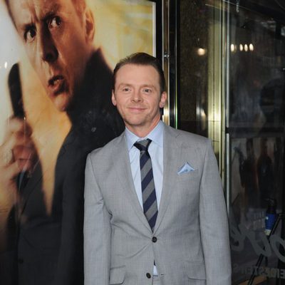 Simon Pegg en el estreno en Londres de 'Star Trek: En la oscuridad'