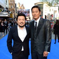 Justin Lin y Ssang Kang en la premiere mundial de 'Fast & Furious 6' en Londres