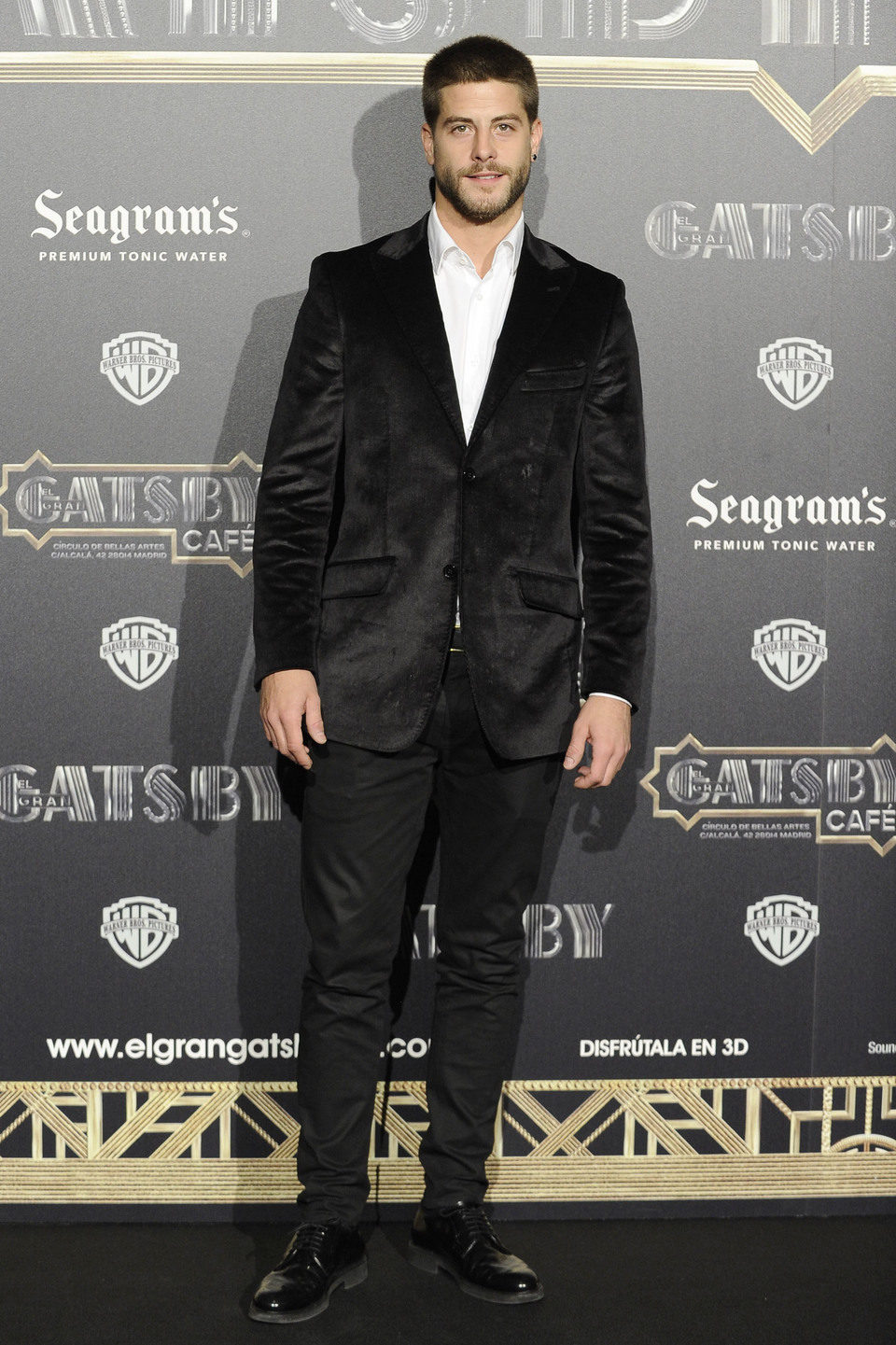 Luis Fernández en el estreno en Madrid de 'El gran Gatsby'