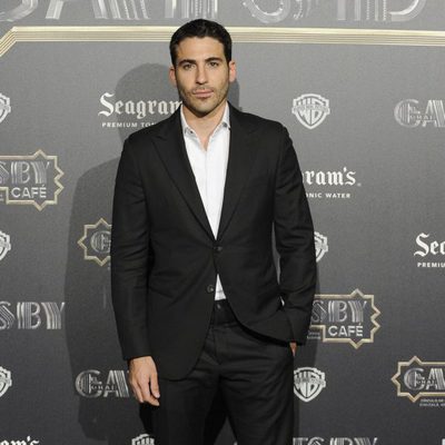 Miguel Ángel Silvestre en el estreno en Madrid de 'El gran Gatsby'