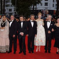 Miembros del jurado en la fiesta inaugural del Festival de Cannes 2013