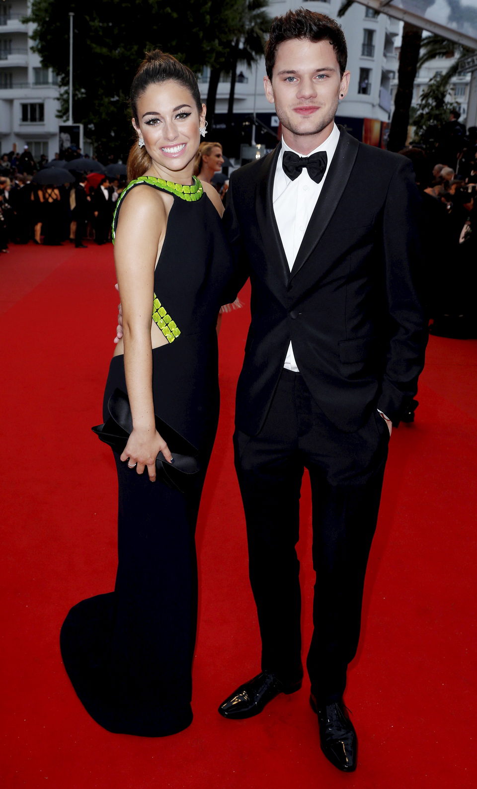 Blanca Suárez y Jeremy Irvine en la fiesta inaugural del Festival de Cannes 2013