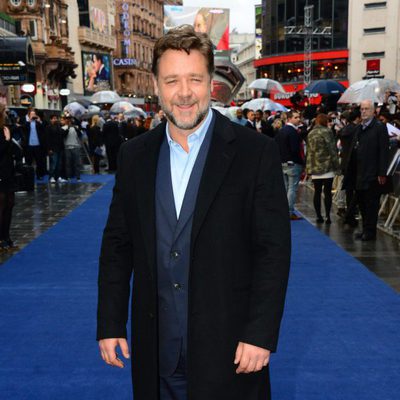 Russell Crowe en la premiere europea de 'El Hombre de Acero' en Londres