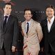 Henry Cavill, Zack Snyder y Russell Crowe en la premiere de 'El hombre de acero' en Madrid