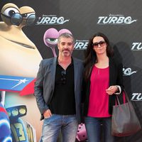 Adrià Collado en la presentación en Barcelona de 'Turbo'