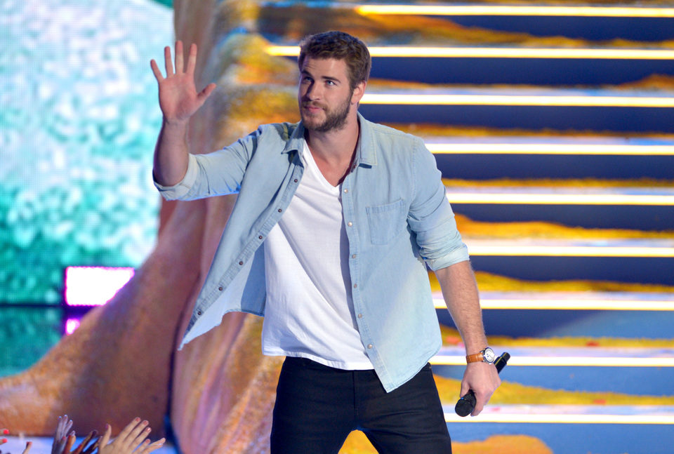 Liam Hemsworth en los Teen Choice Awards 2013