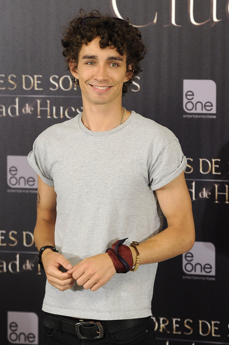 Robert Sheehan en la presentación de 'Cazadores de Sombras: Ciudad de Hueso' en Madrid