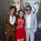 Robert Sheehan, Lily Collins y Jamie Campbell Bower en la premiere de 'Cazadores de Sombras: Ciudad de Hueso' en Madrid