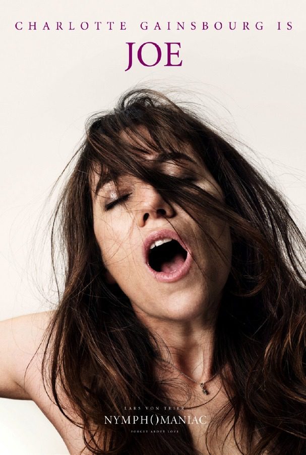 Charlotte Gainsbourg en un póster de 'Nymphomaniac'