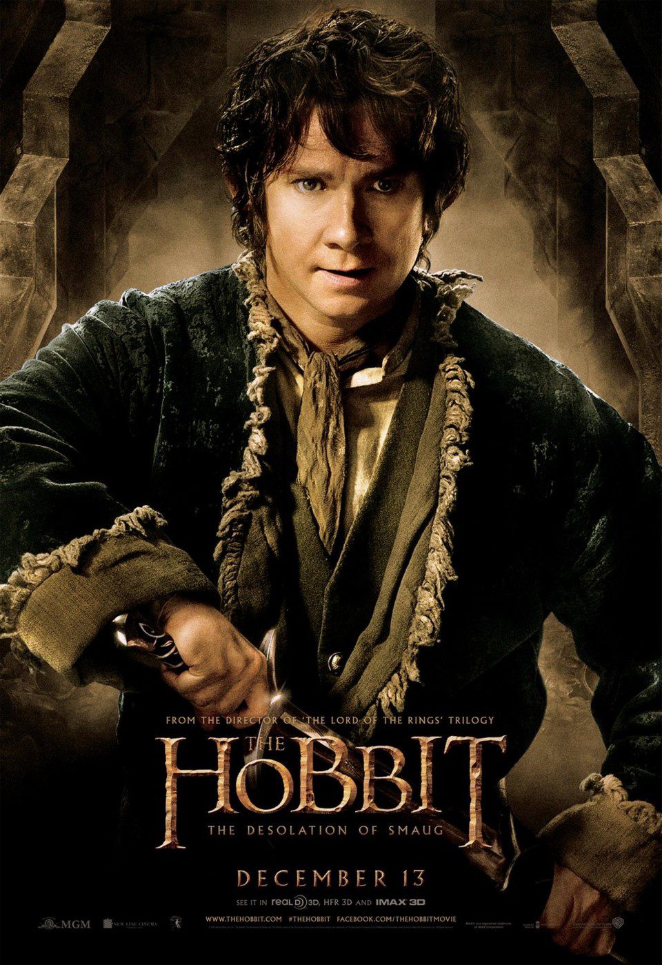 Póster de Martin Freeman en 'El Hobbit: La desolación de Smaug'