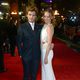 Sam Claflin y Laura Haddock en la premiere mundial de 'Los Juegos del Hambre: En llamas'