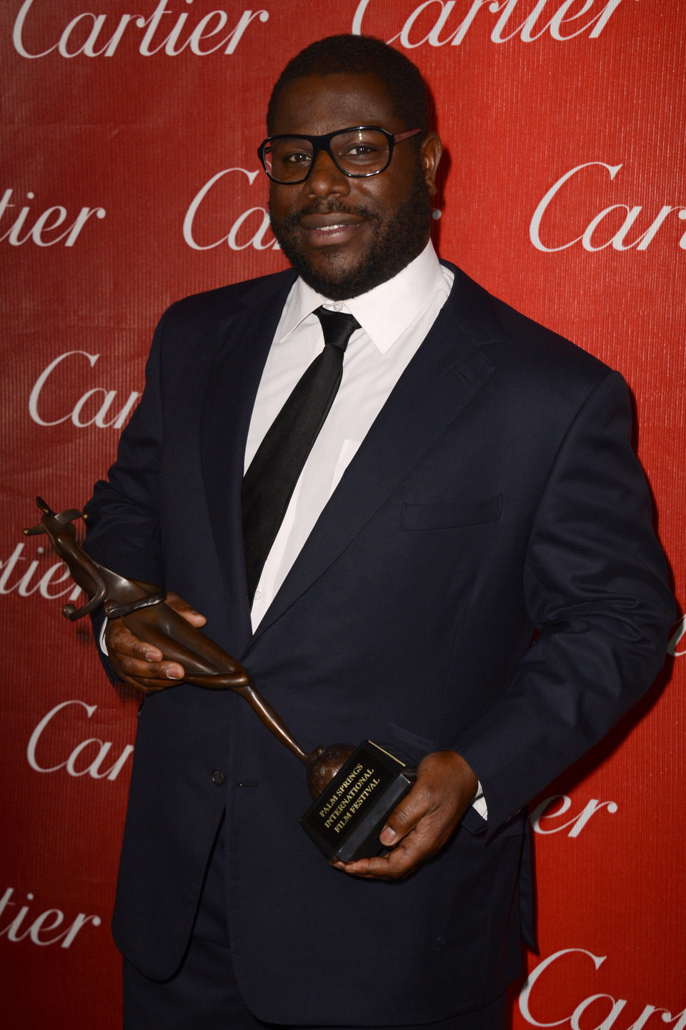 Steve R. McQueen en la gala de premios del Festival Internacional de Palm Springs