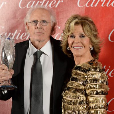 Bruce Dern y Jane Fonda en la gala de premios del Festival Internacional de Palm Springs